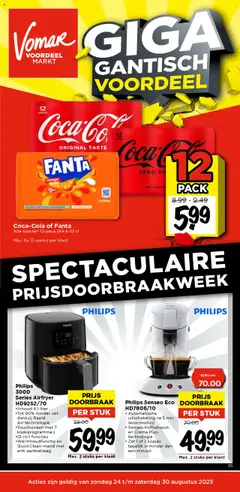 Voorbeeld van Folder van winkel Vomar geldig vanaf 24-08-2025
