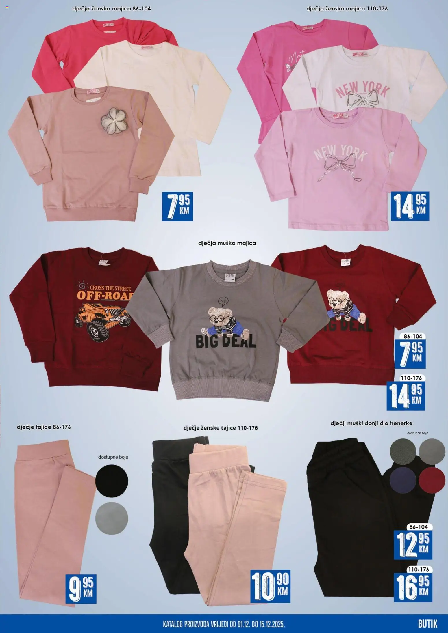 Pregled letka Katalog trgovine Prodex vrijedi od 2025.12.01