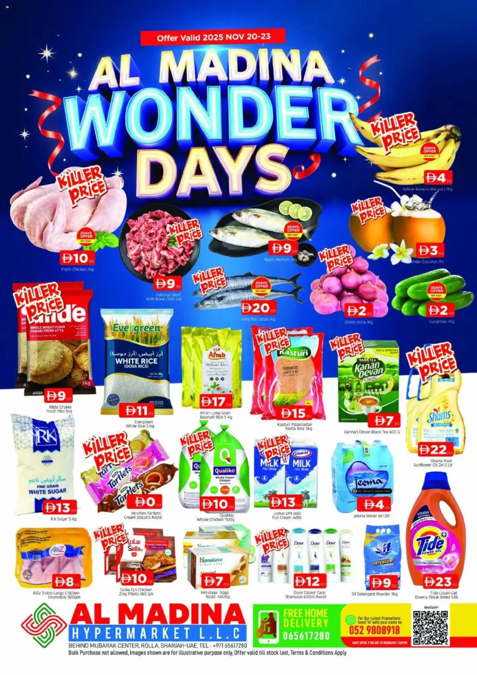 Preview of the catalogue Wonder Day Deals - Rolla, Sharjah Branch of store Al Madina valid from 20 Nov, 2025