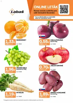 Náhľad Labaš letáku platného od 05.02.2026