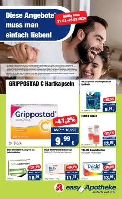 Vorschau von dem Prospekt des Geschäftes Easy Apotheke, gültig ab dem 31.01.2026