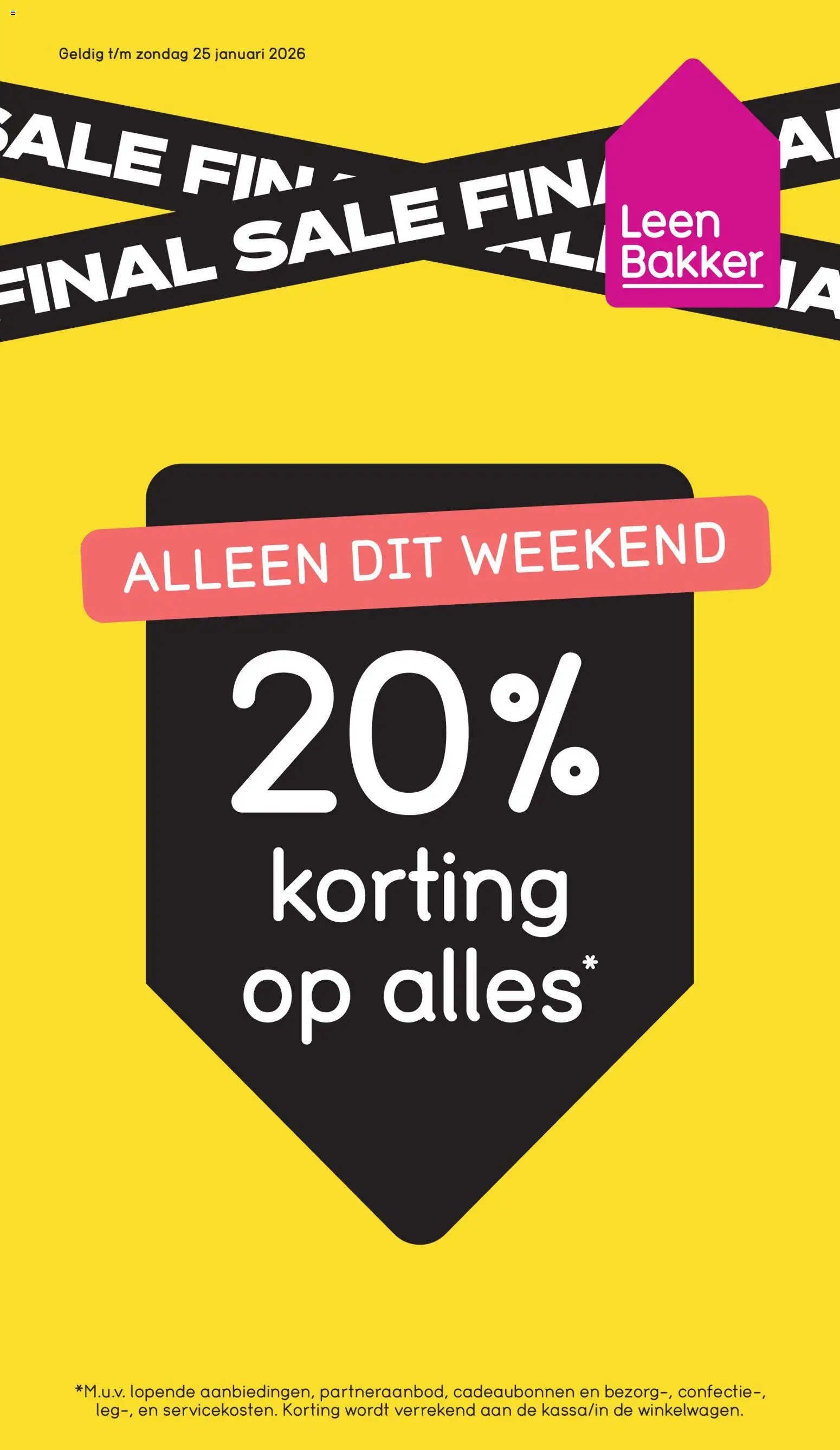 Voorbeeld van Folder van winkel Leen Bakker geldig vanaf 05-01-2026