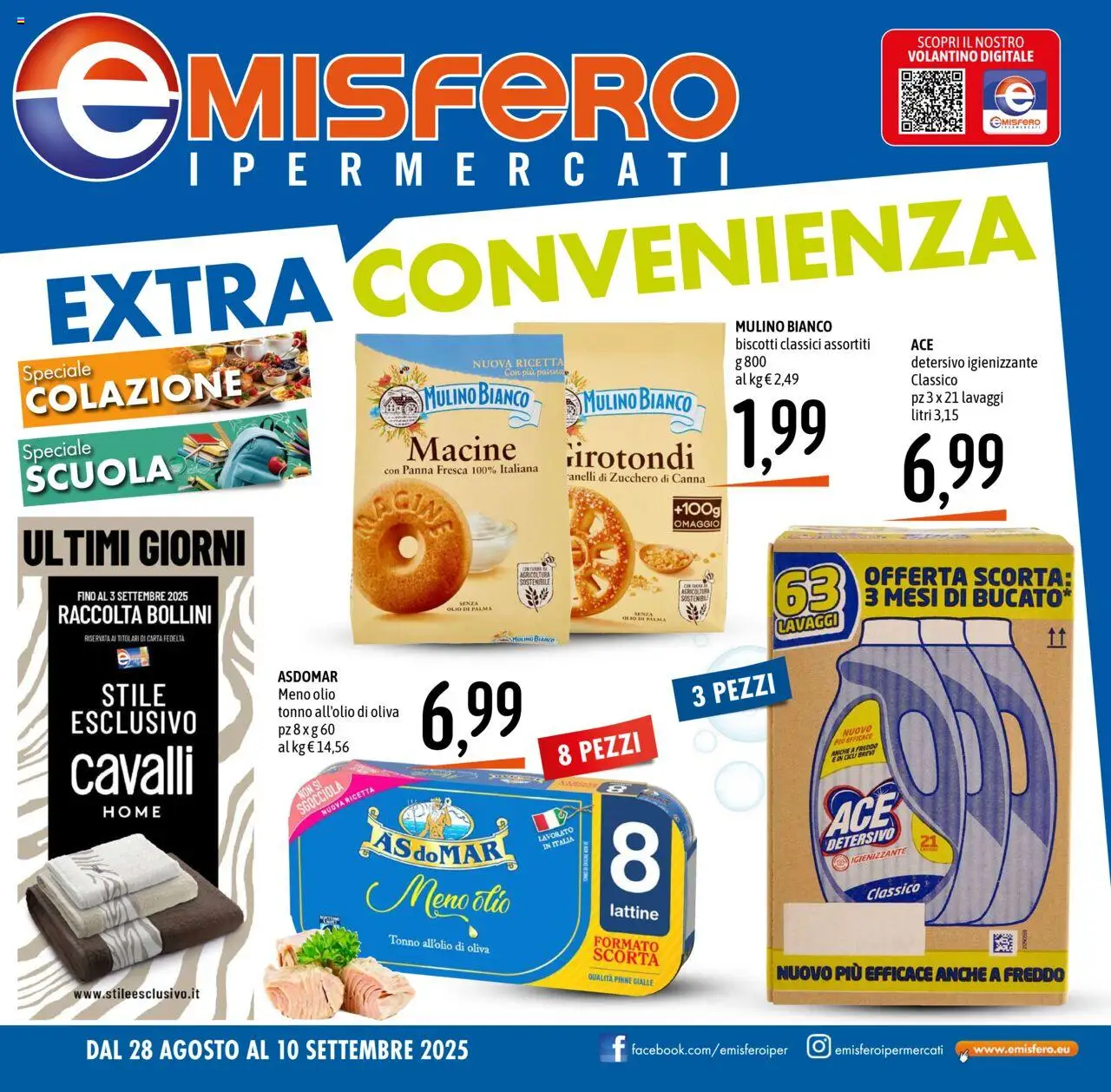 Volantino Emisfero valido da 28/08/2025 numero di pagina 1