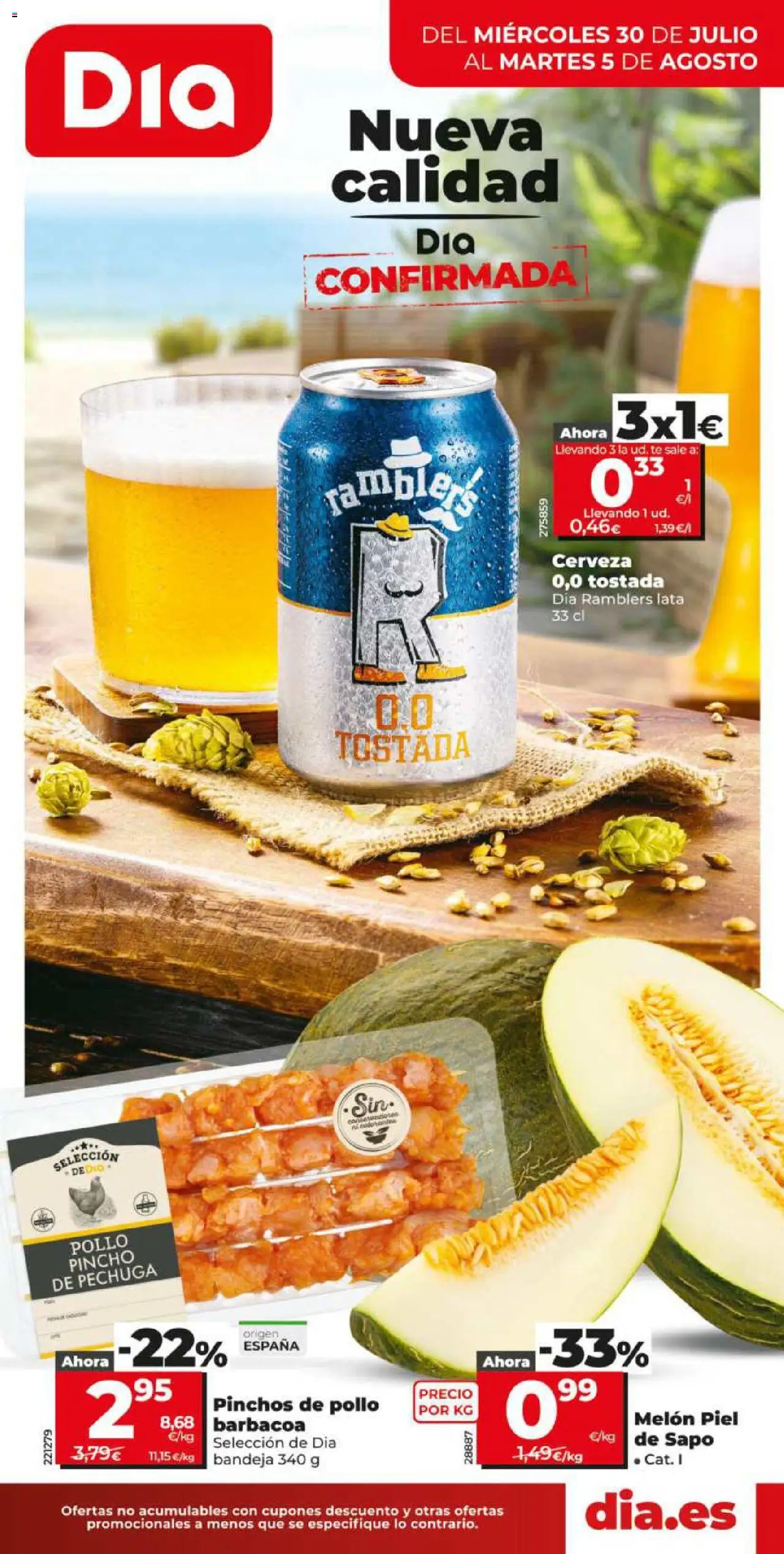 DIA Folleto Market del 30/07/2025 >> Supermercado ofertas, catálogo