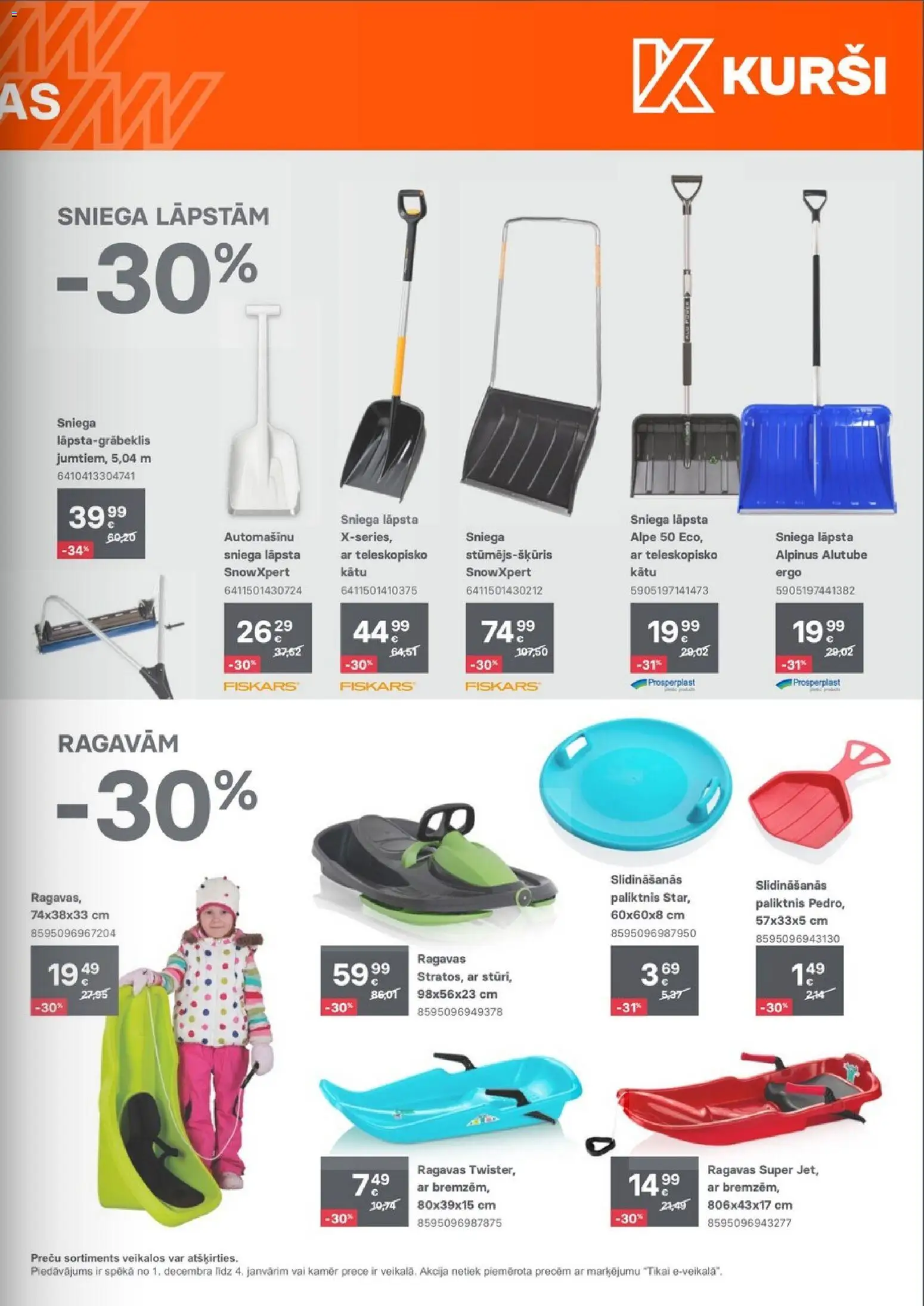 Skatīt Kurši akciju bukletu, derīgs no 2025.12.01