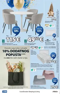 Pregled letka Katalog trgovine JYSK vrijedi od 22.10.2025 | Stranica: 16