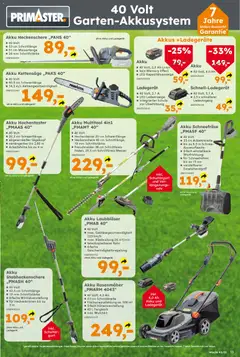 Vorschau von dem Prospekt des Geschäftes Globus Baumarkt, gültig ab dem 03.11.2025 | Seite: 13