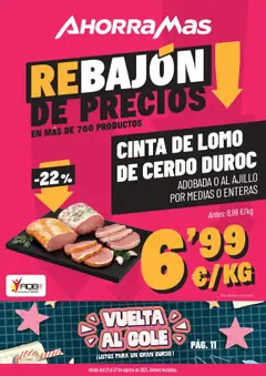 Vista previa del folleto de la tienda AhorraMas válido desde el 21/08/2025 