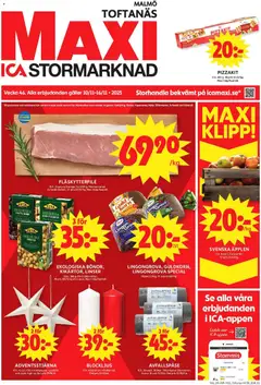 Förhandsgranska reklamblad Malmö från butik ICA Maxi gäller från 10/11/2025