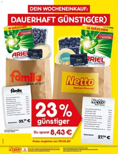 Vorschau von dem Prospekt des Geschäftes Netto Marken-Discount, gültig ab dem 22.02.2026