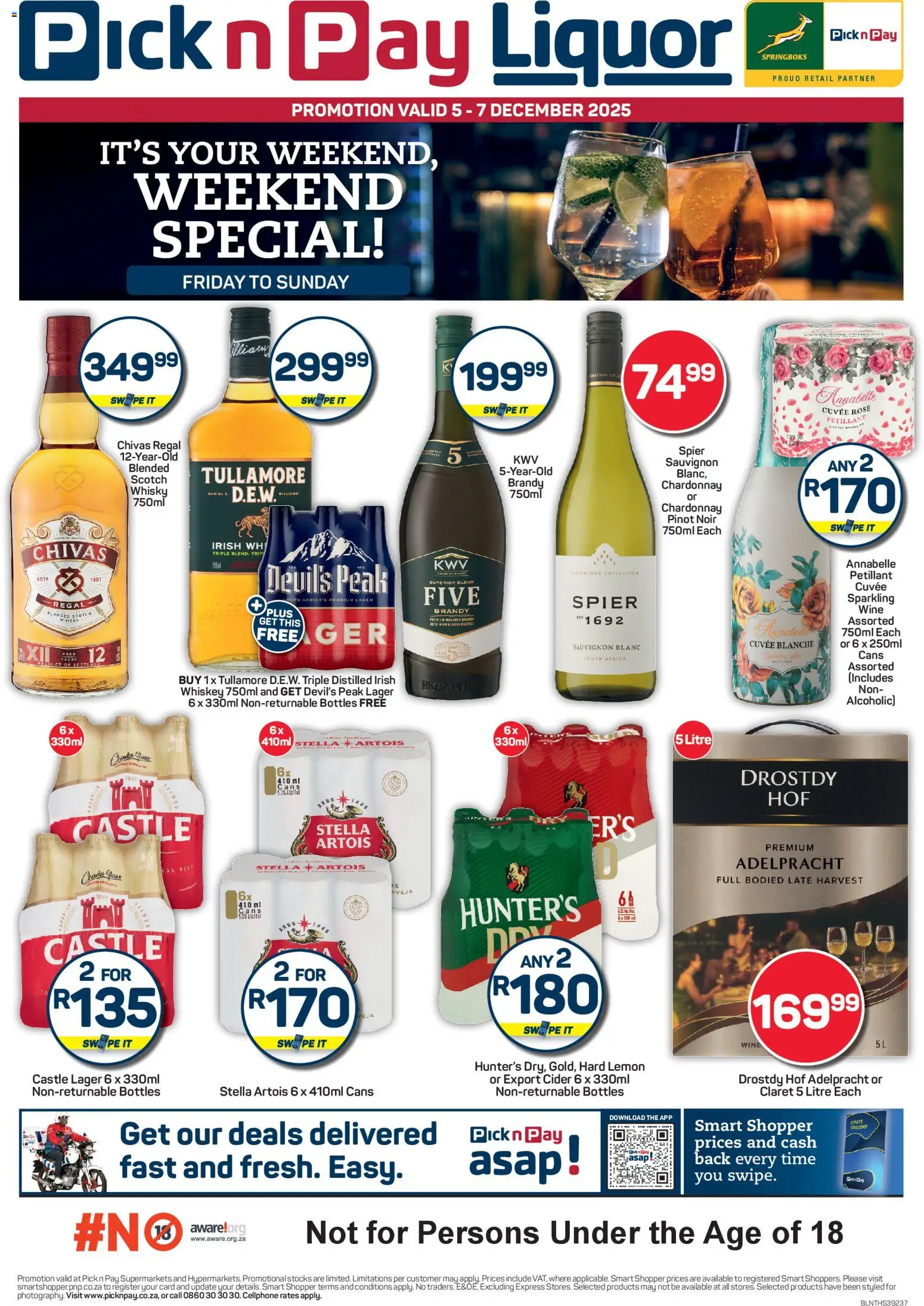 Preview of Pick n Pay flyer valid from 05/12/2025