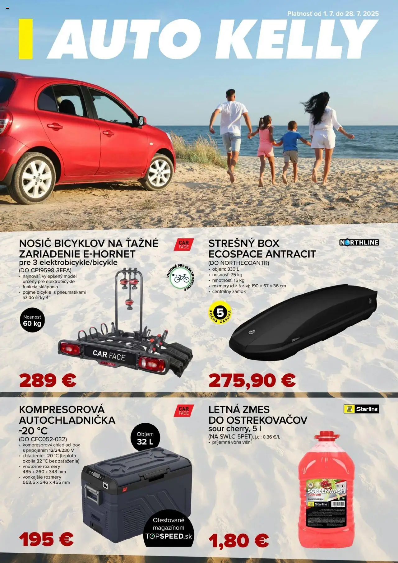 Auto Kelly Leták (01.07. - 28.07.2025) - Akčná ponuka