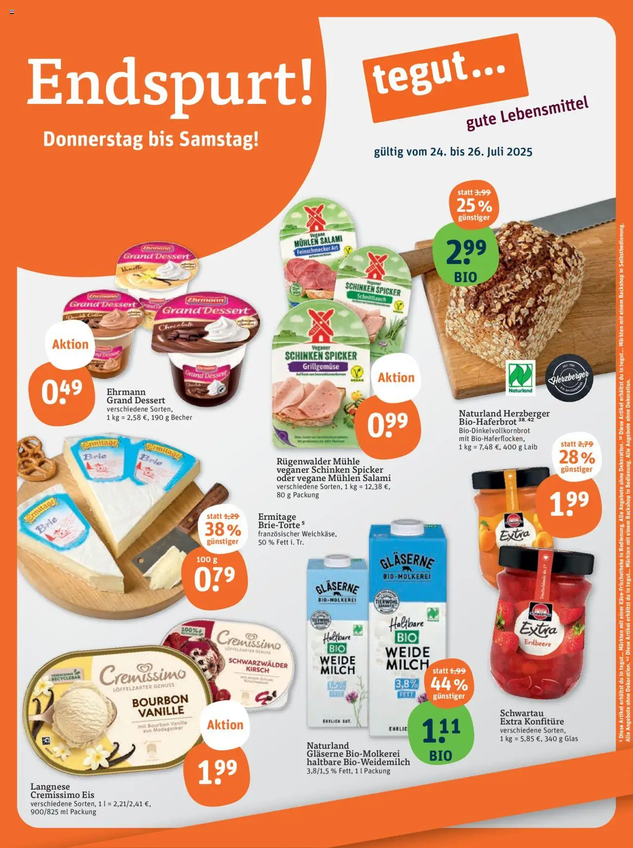 Tegut Prospekt (vom 21.07.2025 - 26.07.2025)