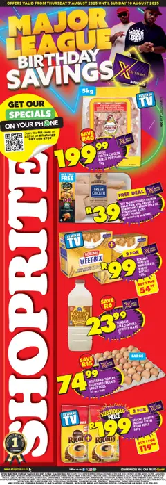 Preview of Shoprite flyer valid from 07/08/2025