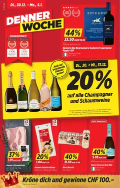 Vorschau des Merkblatts Aktionen vom Shop Denner gültig von 30.12.2025 bis 05.01.2026