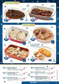 Prévisualisation de Catalogue du magasin Maximo formulaire valide 21/11/2025 | Page: 13