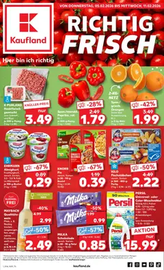 Vorschau von dem Prospekt des Geschäftes Kaufland, gültig ab dem 05.02.2026
