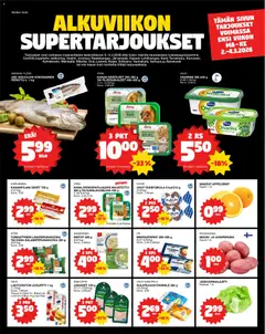 Kaupan Tokmanni Tokmanni Ruokatarjoukset esikatselu, voimassa 02/03/2026