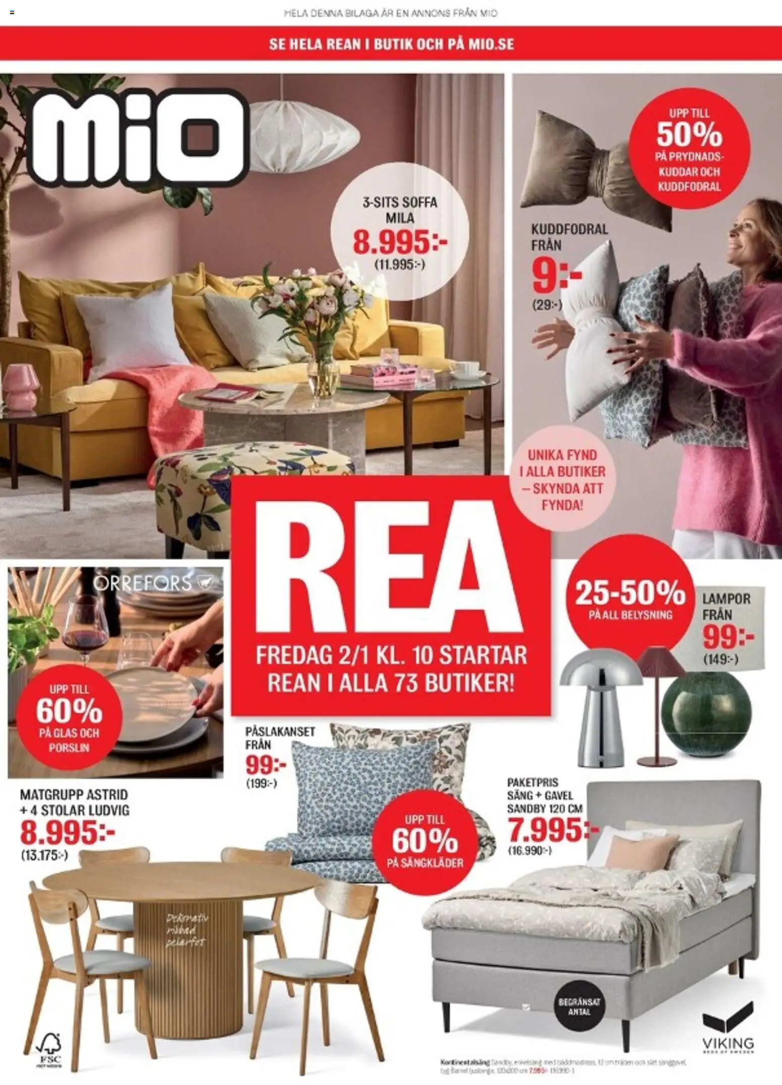 Förhandsgranska reklamblad Aktuella reklamblad Mio från butik Mio gäller från 01/01/2026