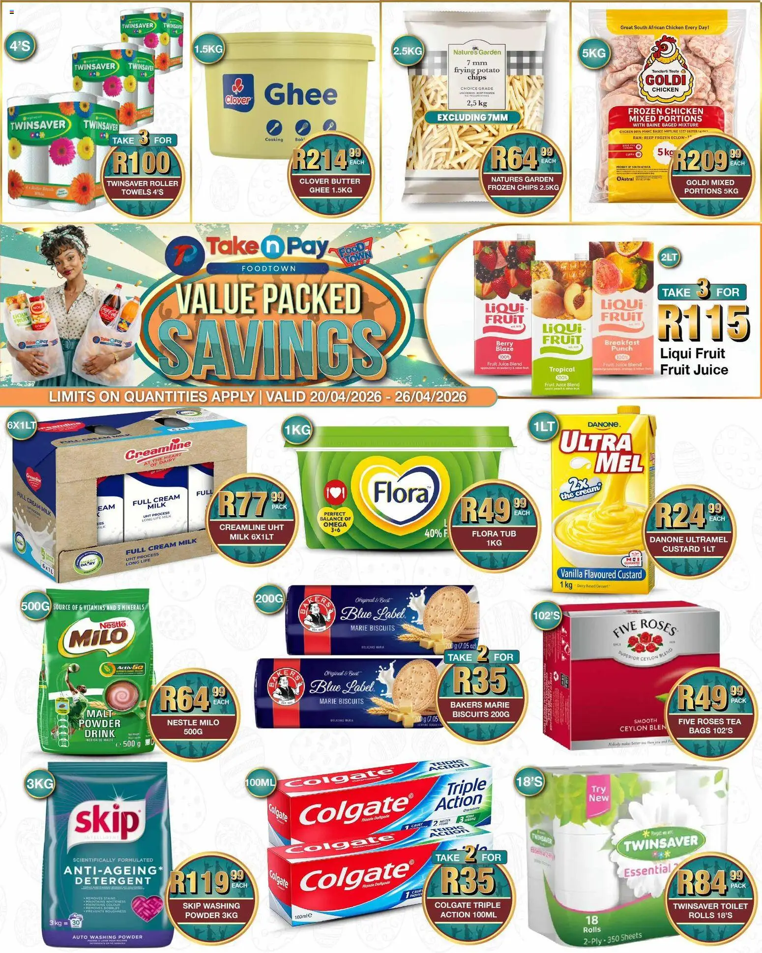 Preview of Take n Pay flyer valid from 20/04/2026