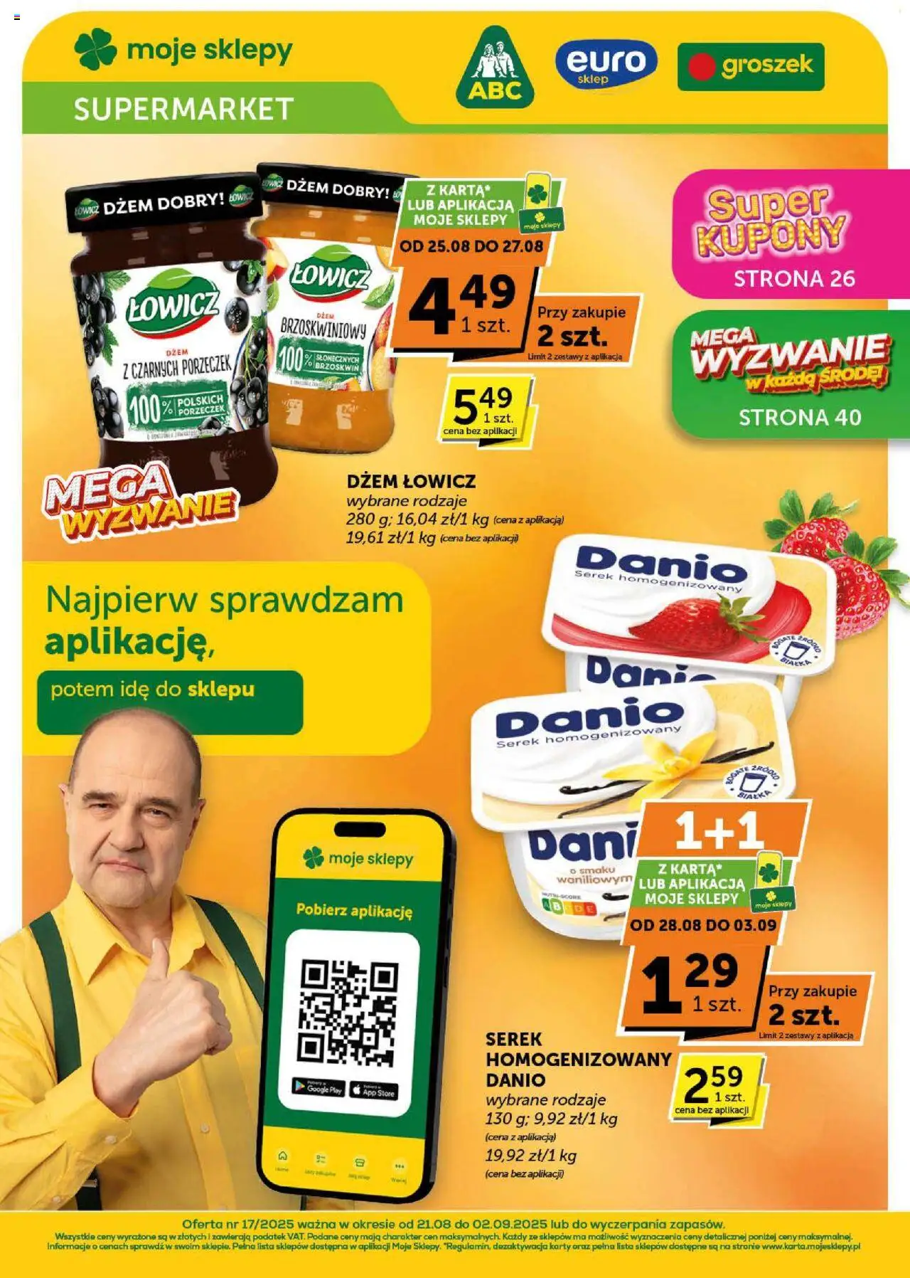 Groszek Gazetka od 21.08.2025 - Nowa Gazetka - Numer strony 1