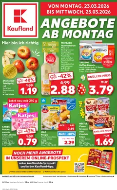 Vorschau von dem Prospekt des Geschäftes Kaufland, gültig ab dem 23.03.2026