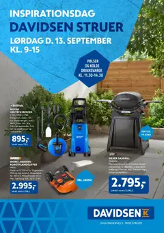 Eksempel på tilbudsavis Inspirationsdag Struer fra butik Davidsen gyldig fra 13/09/2025
