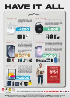 Preview of the catalogue Have it all of store KM Trading valid from 30 Oct, 2025