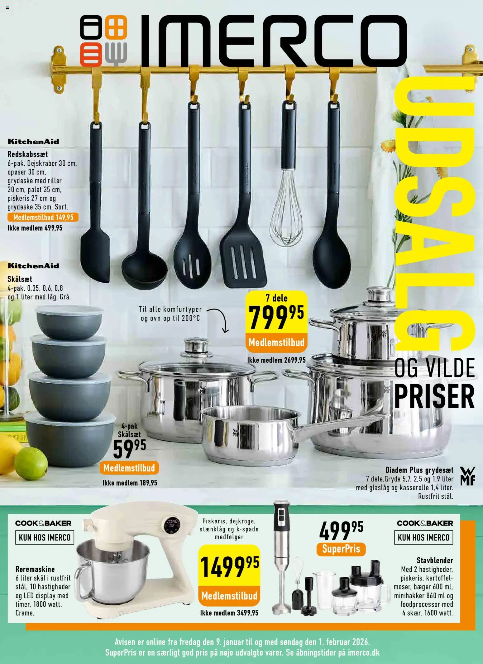 Eksempel på tilbudsavis Uge 03 Udsalg fra butik Imerco gyldig fra 09/01/2026