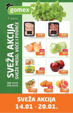Pregled Gomex kataloga - važi od 14.01.2026