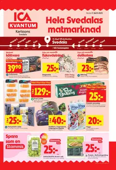 Förhandsgranska reklamblad Svedala från butik ICA Kvantum gäller från 16/02/2026