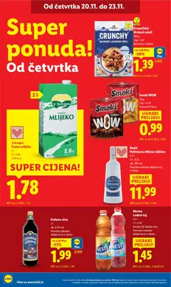 Pregled letka Katalog trgovine Lidl vrijedi od 17.11.2025 | Stranica: 74