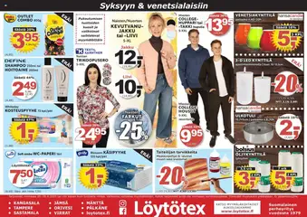 Kaupan Löytötex Tarjoukset esikatselu, voimassa 20/08/2025