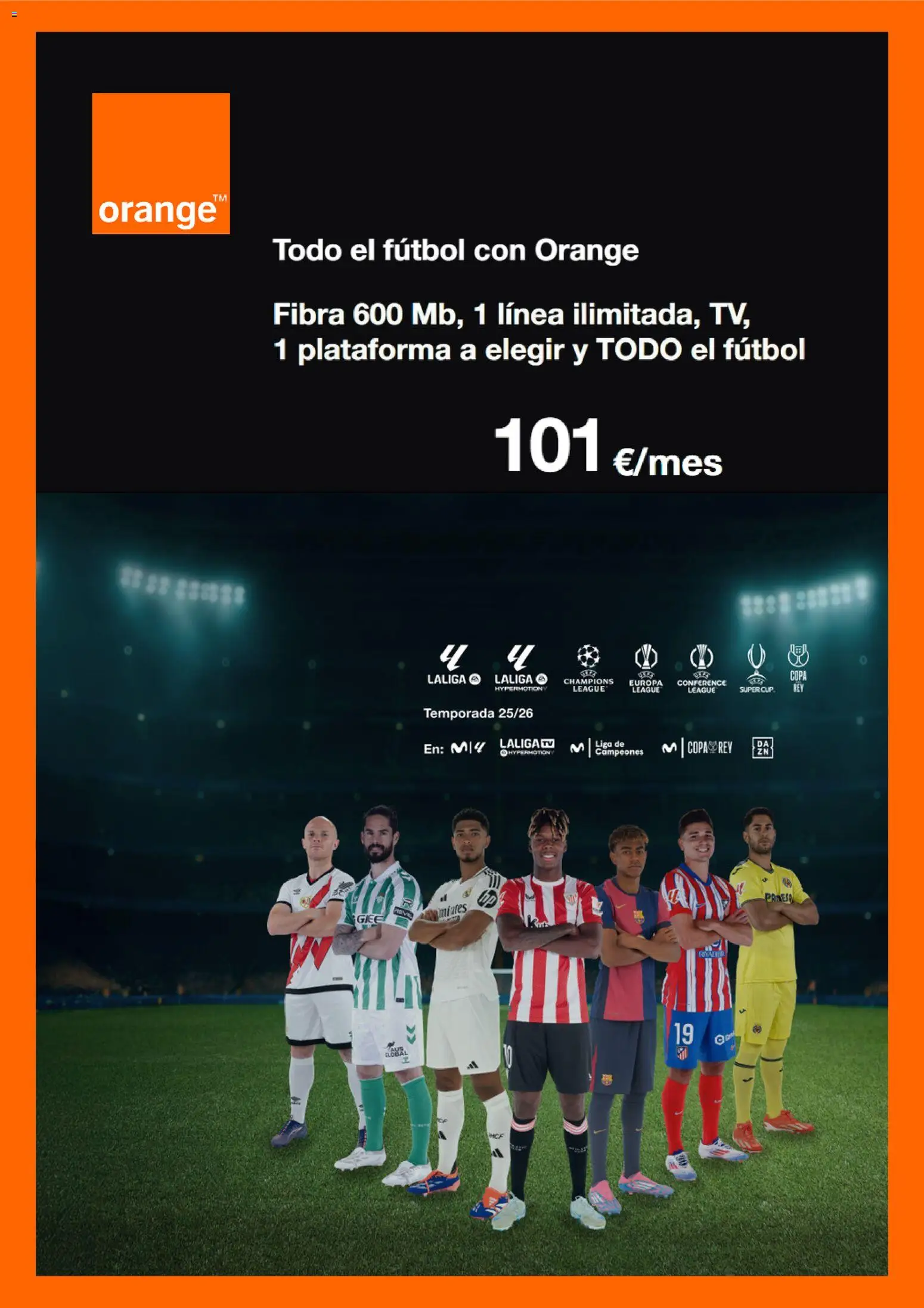 Vista previa del folleto de la tienda Orange válido desde el 25/11/2025 