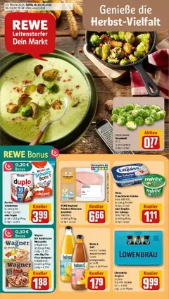 Vorschau von dem Prospekt des Geschäftes Rewe, gültig ab dem 19.10.2025