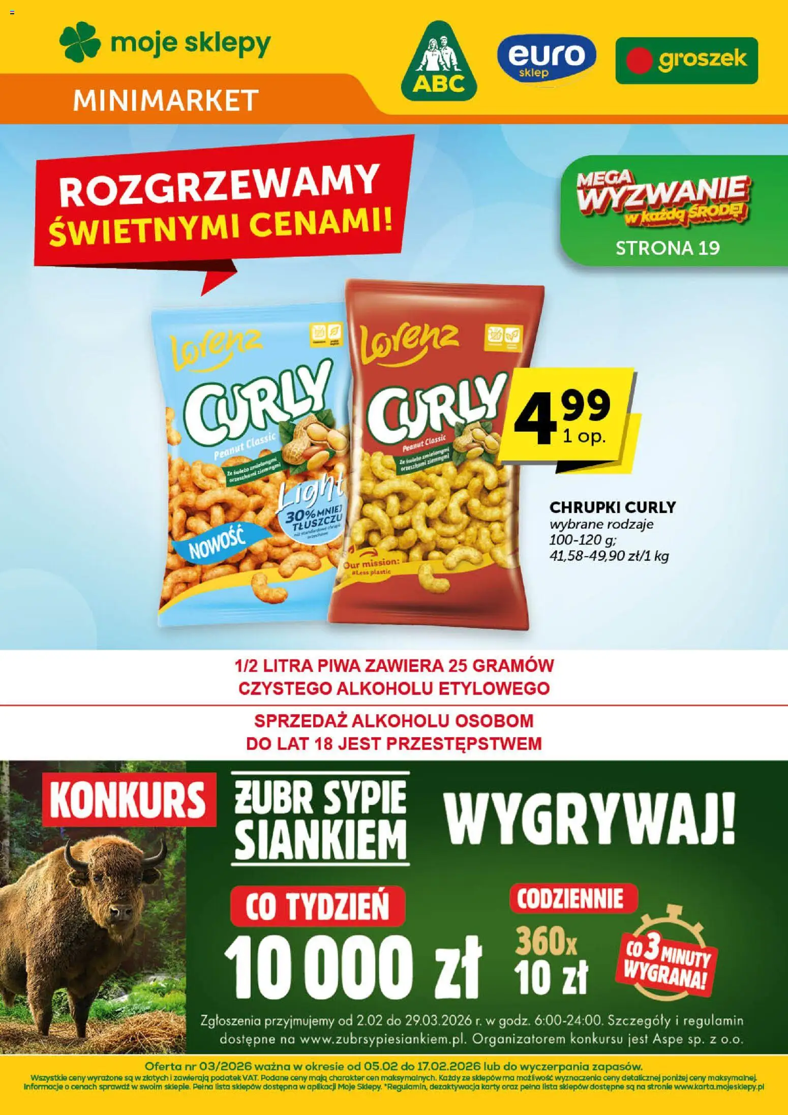 Pogląd gazetki "Minimarket" ze sklepu Euro Sklep ważnej od 05.02.2026