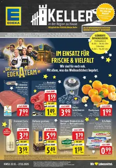 Vorschau von dem Prospekt des Geschäftes Edeka, gültig ab dem 22.12.2025