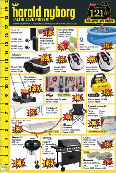 Eksempel på tilbudsavis Tilbudsavis fra butik Harald Nyborg gyldig fra 17/07/2025
