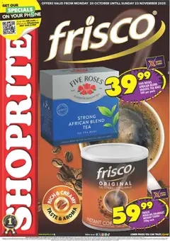 Preview of Shoprite flyer valid from 20/10/2025