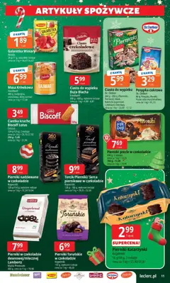 Pogląd gazetki "Gazetka" ze sklepu E.Leclerc ważnej od 25.11.2025 | Strona: 11