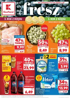 Pogląd gazetki "Nowa gazetka" ze sklepu Kaufland ważnej od 31.07.2025