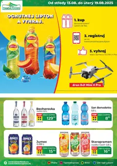 Náhled nabídky: Tamda Foods Leták platný od 13.08.2025