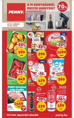 PENNY - Akciós újság PENNY megtekintése, amely érvényes 2026.01.15.-től