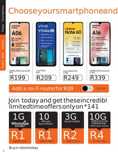 Preview of Cell C flyer valid from 01/11/2025 | Page: 34
