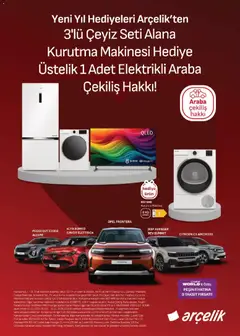 Arçelik Katalog 01.01.2026 - Broşürünün önizlemesi