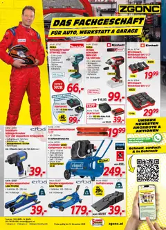 Vorschau der Angebote: Zgonc Das Fachgeschäft für Auto, Werkstatt und Garage gültig ab 30.10.2025