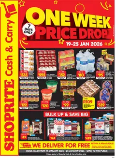 Preview of Shoprite flyer valid from 19/01/2026