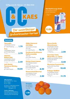 Vorschau von dem Prospekt des Geschäftes C&C, gültig ab dem 23.02.2026