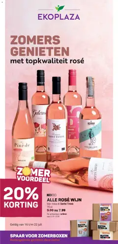 Voorbeeld van Folder week 29 van winkel Ekoplaza geldig vanaf 16-07-2025