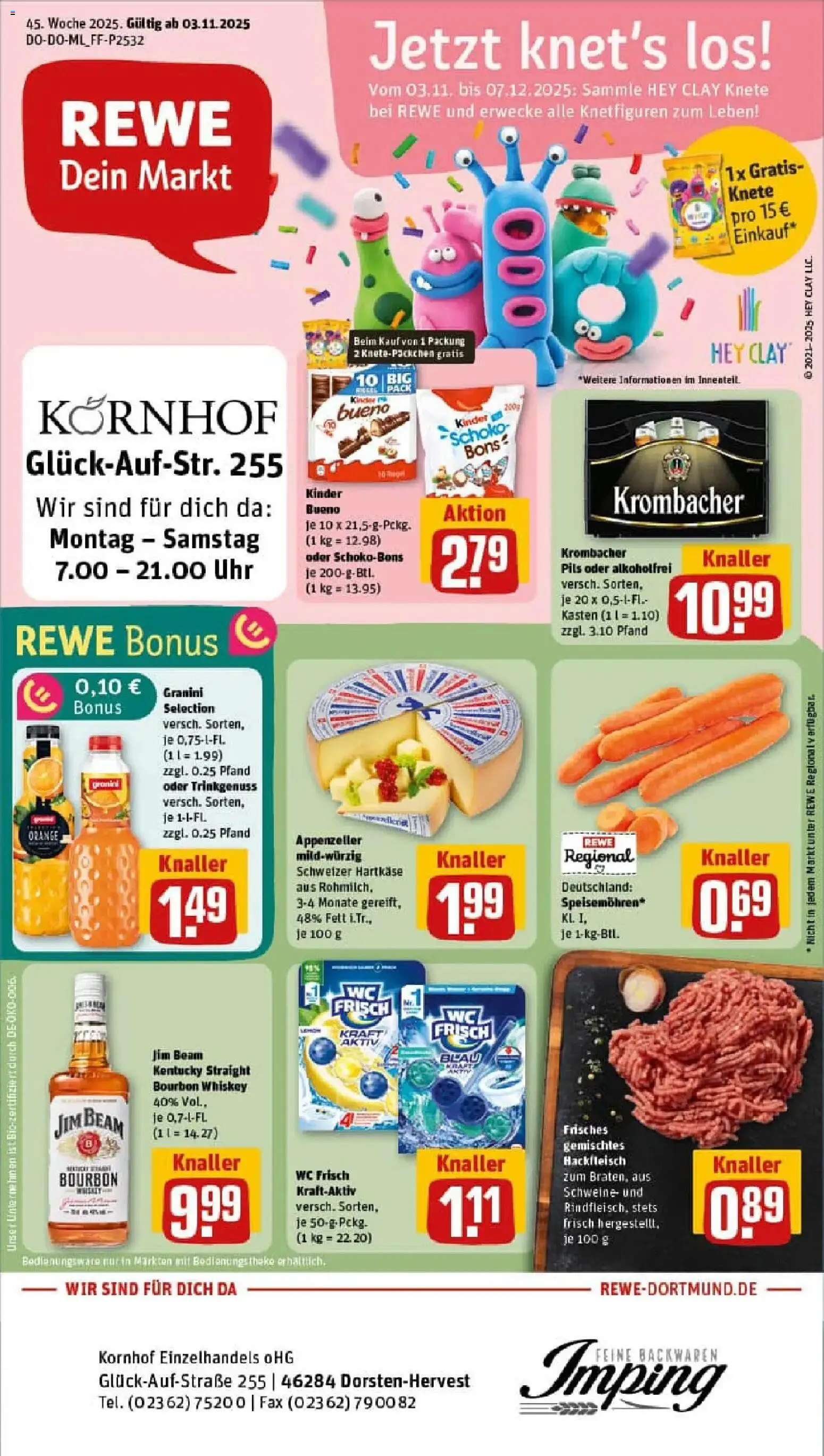 Vorschau von dem Prospekt des Geschäftes Rewe, gültig ab dem 02.11.2025